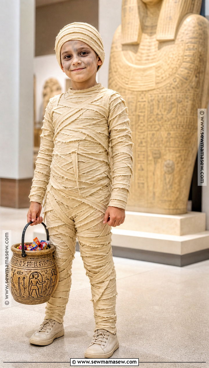 Mummy Costume - 45 boy halloween costumes