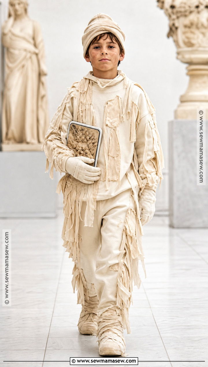 Mummy Costume With Fabric Wraps - 40 boys halloween costumes