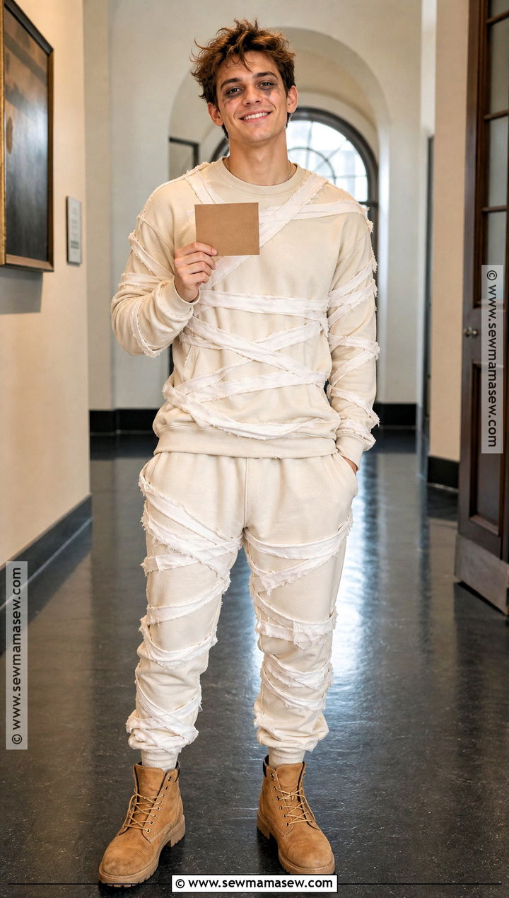 Mummy Costume - 30 easy halloween costumes college