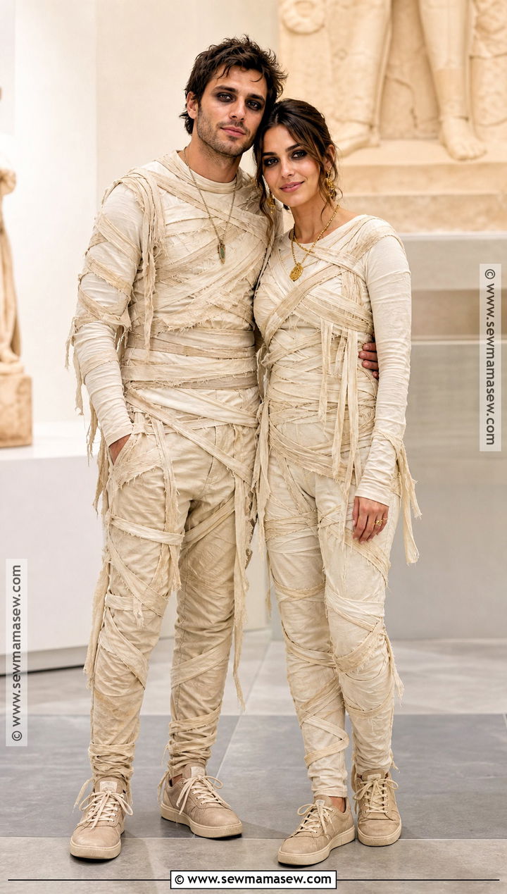 Mummy Couple Costume - 45 halloween costumes for couples