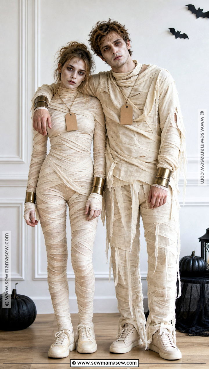 Mummy Couple Costume - 40 mummy halloween costume ideas