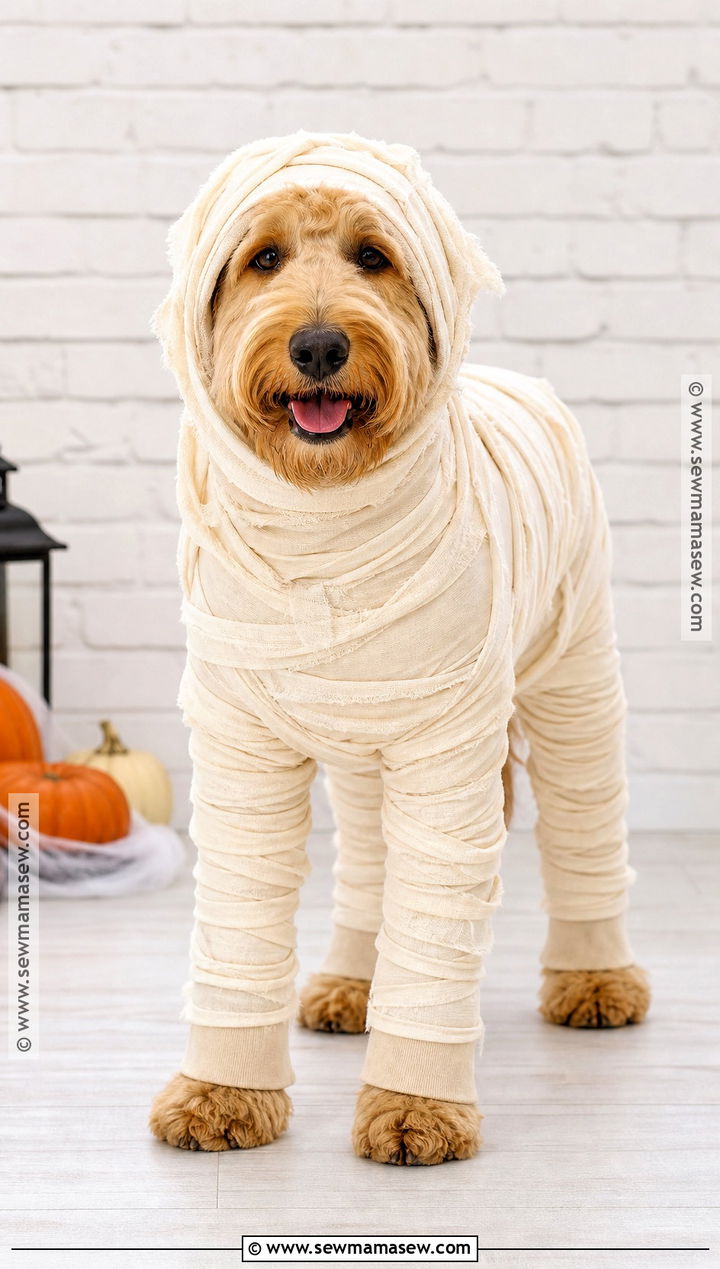 Mummy Dog Costume - 40 dog costume ideas