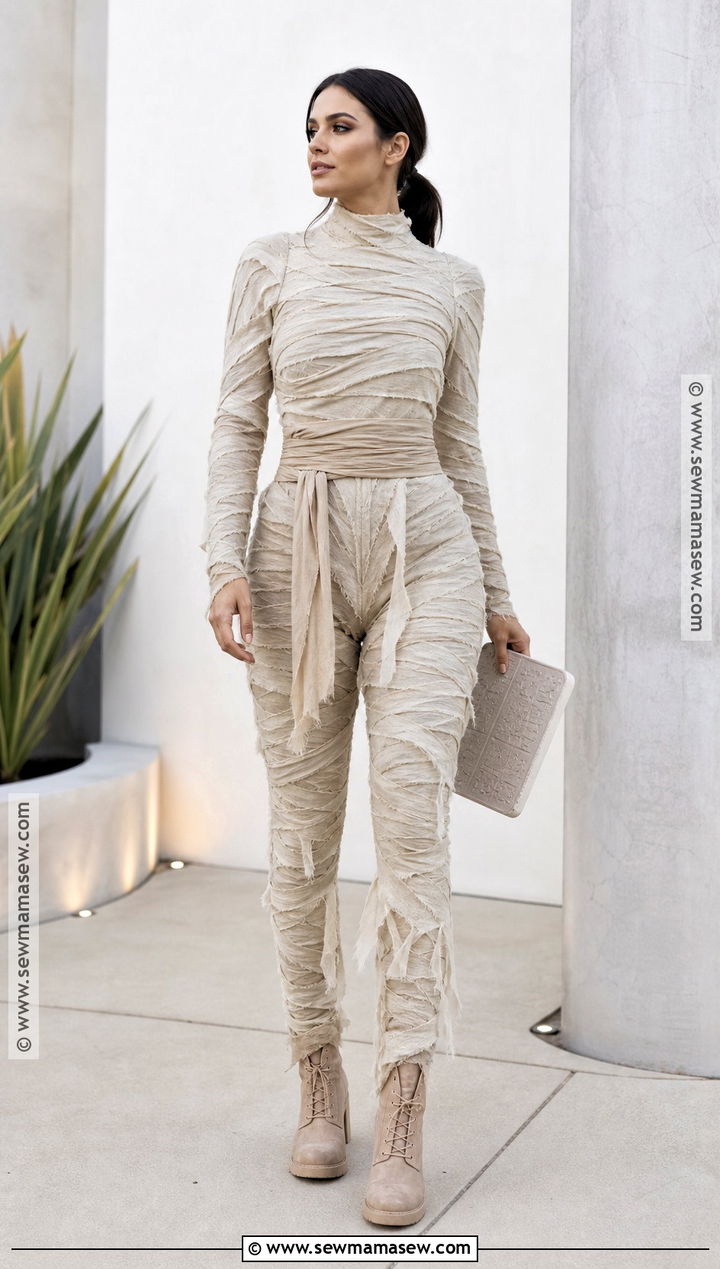 Mummy Jumpsuit Costume - 35 mummy costume ideas for women