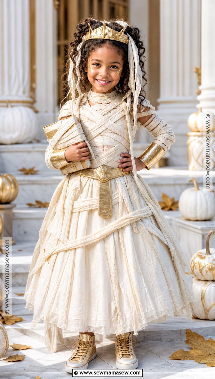 Mummy Princess Costume - 40 mummy halloween costume ideas