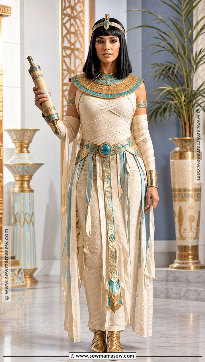 Mummy Queen Costume - 40 mummy halloween costume ideas