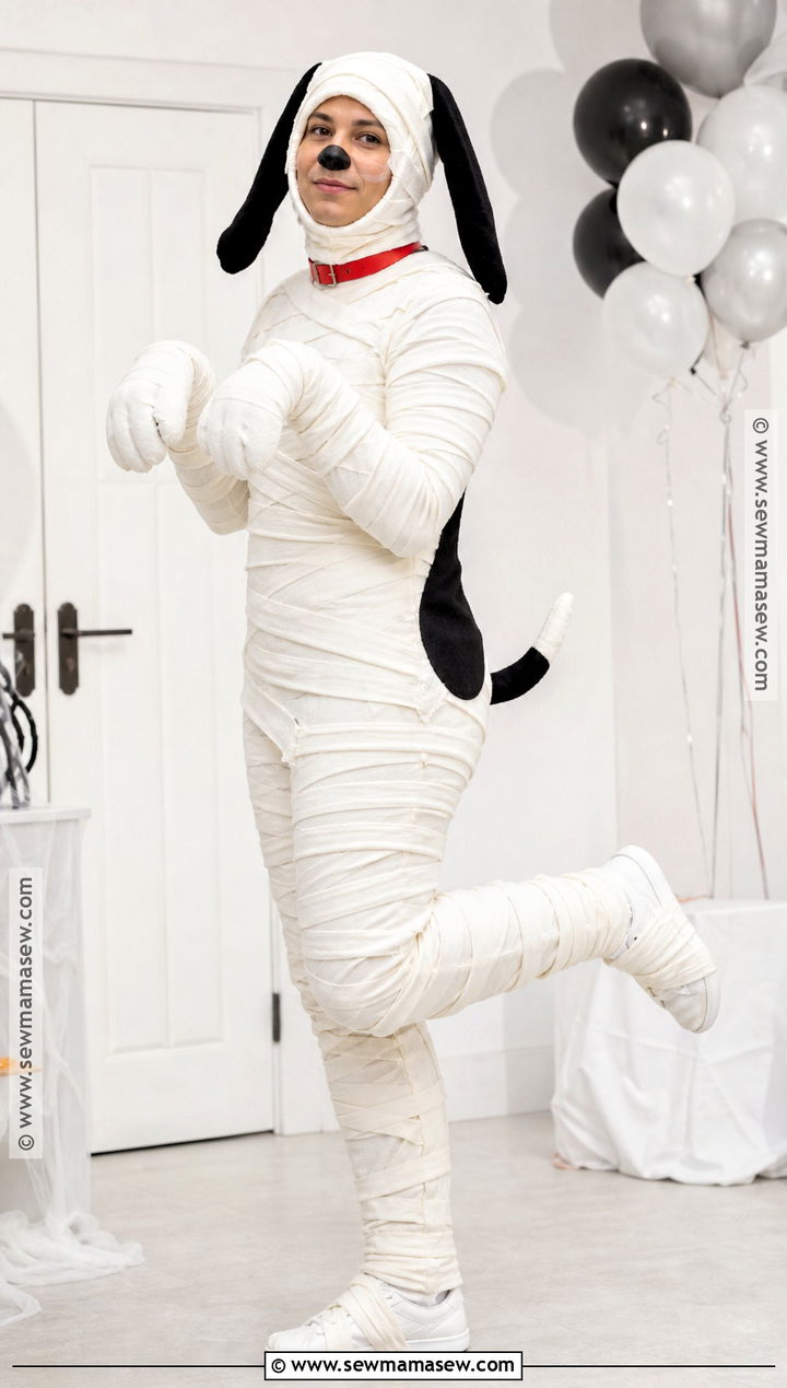 Mummy Snoopy Costume - 40 snoopy halloween costume ideas