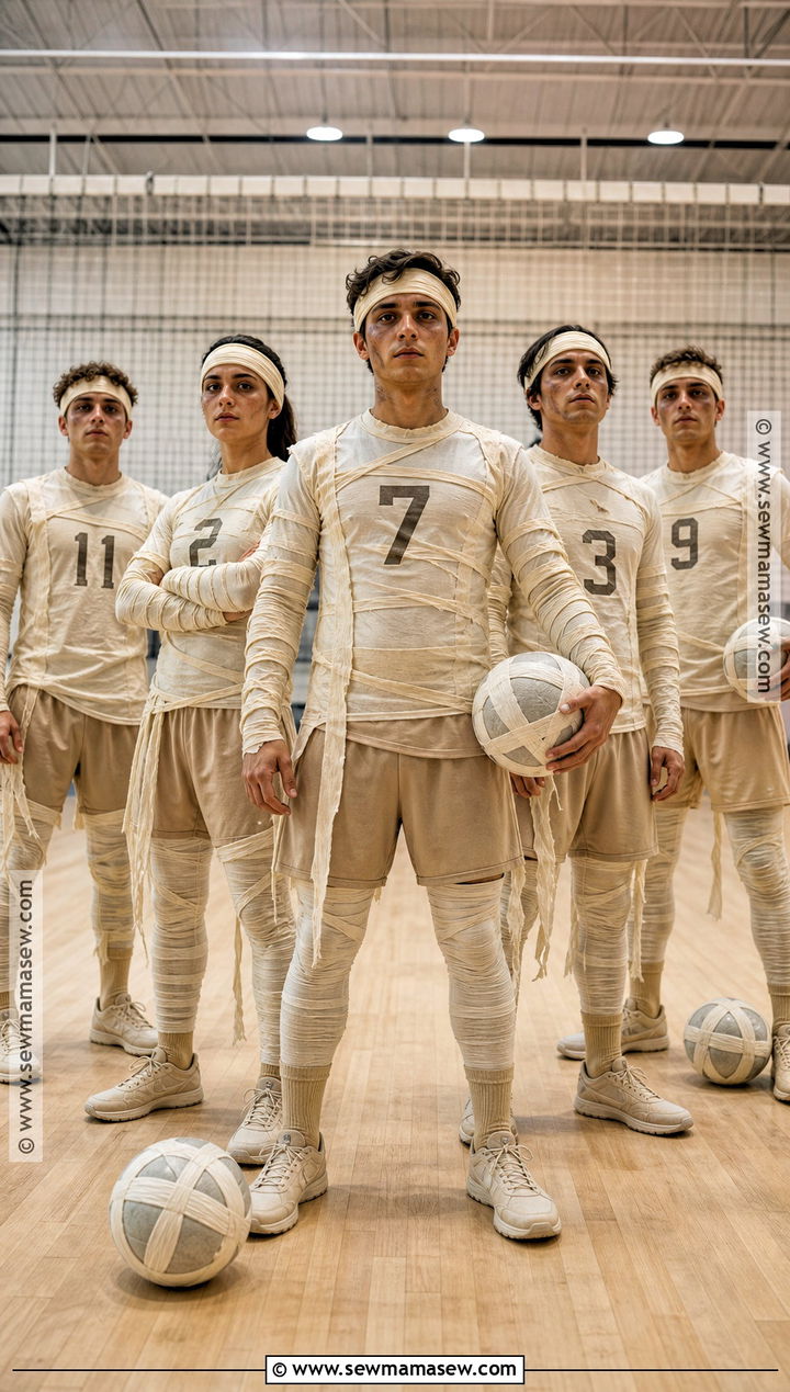 Mummy Soccer Team Costume - 30 Soccer Team Halloween Costumes