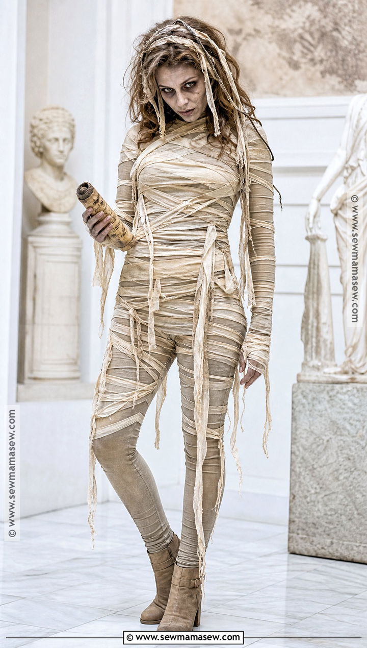 Mummy Zombie Costume - 35 zombie costume ideas