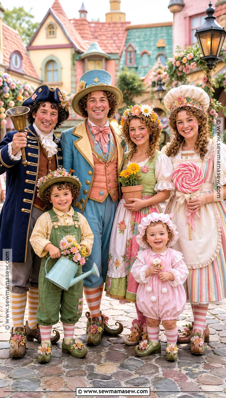 Munchkin Family Group Costume - 30 munchkin costume ideas