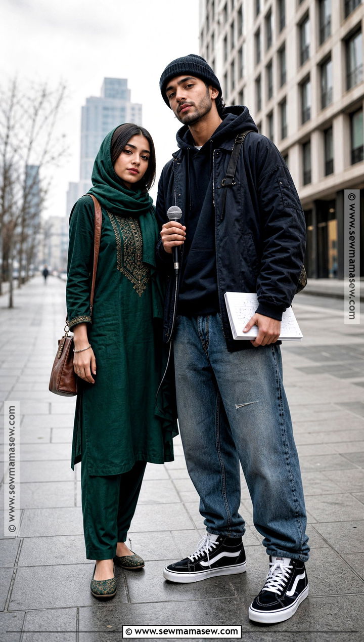 Murad And Safeena Costume From Gully Boy - 30 Bollywood Couple Costume Ideas
