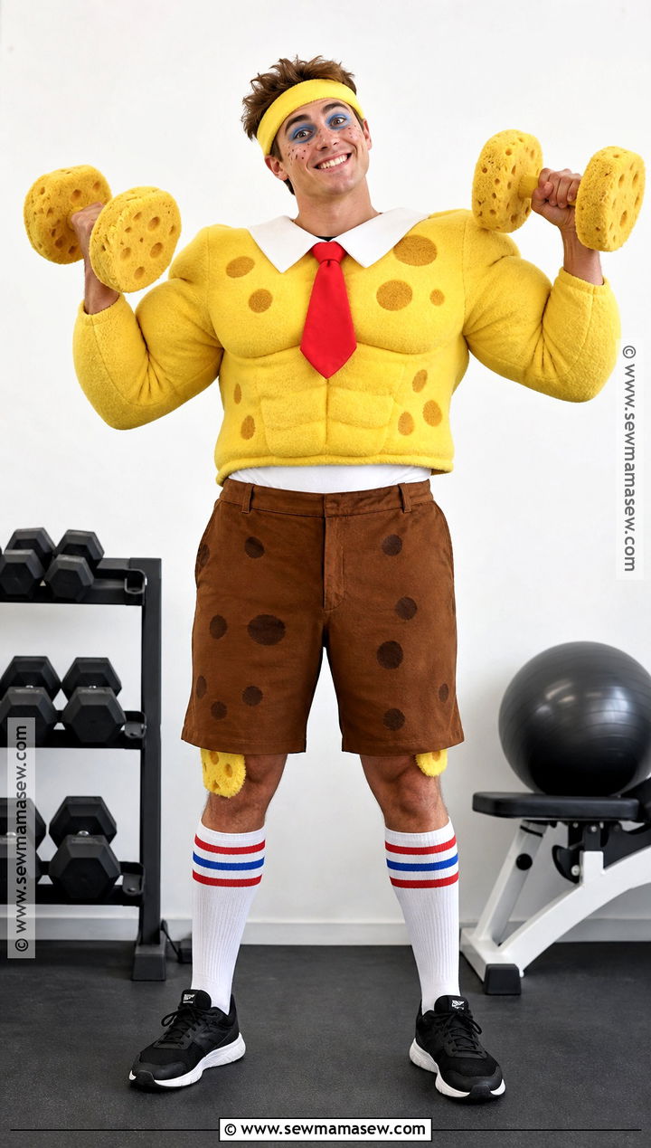 MuscleBob BuffPants Costume - 45 spongebob costume ideas