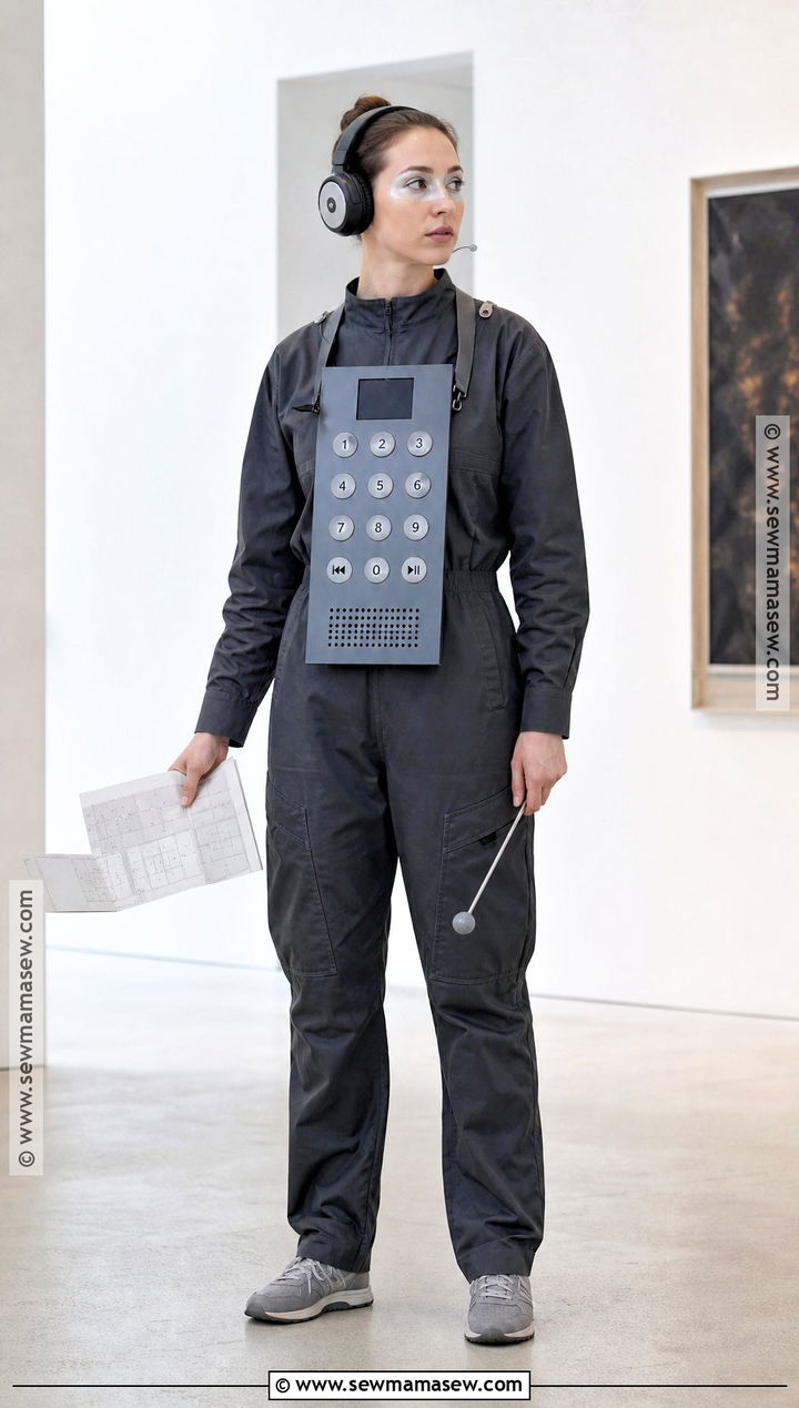 Museum Audio Guide Costume - 50 niche halloween costumes