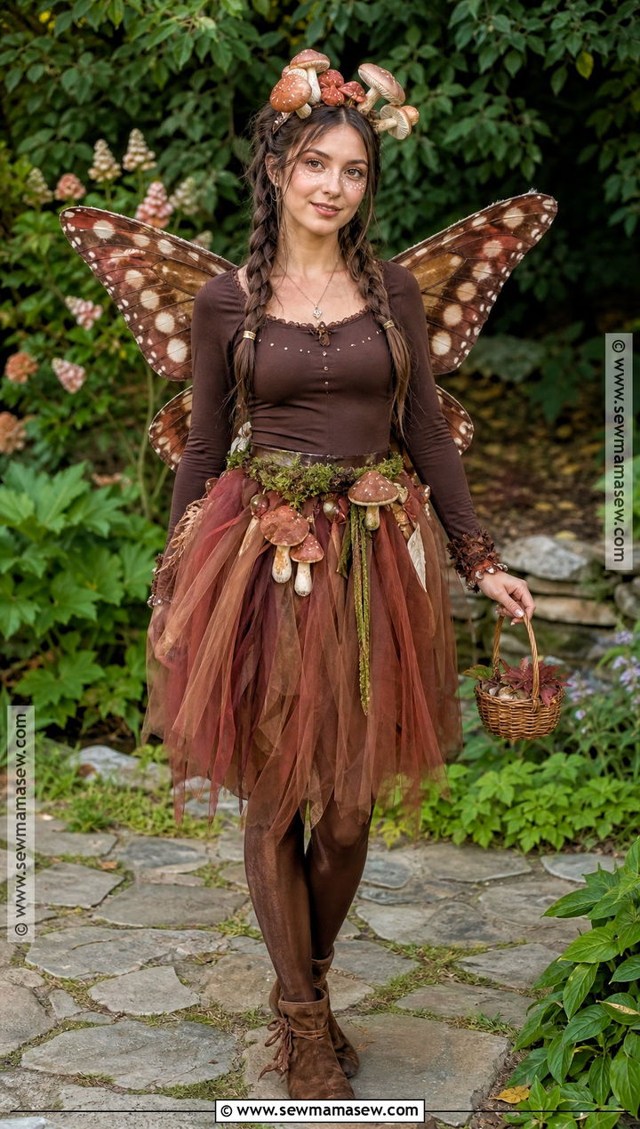 Mushroom Dark Fairy Costume - 30 Dark Fairy Halloween Costumes