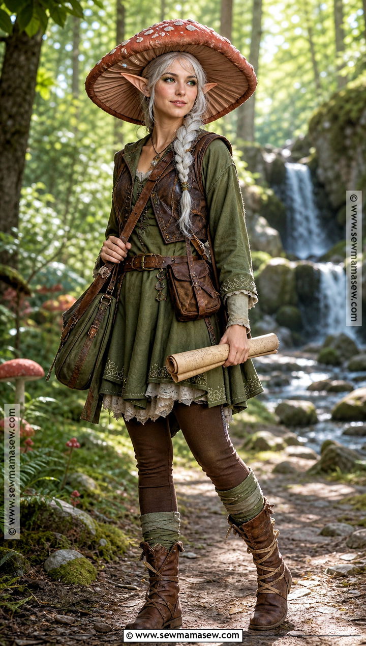 Mushroom Elf Costume - 30 Mushroom Costume Ideas for Women