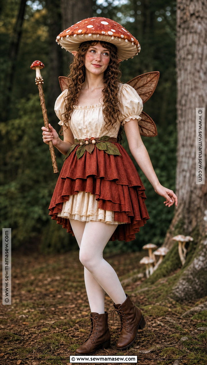 Mushroom Fairy Princess Costume - 30 fairy princess costume ideas