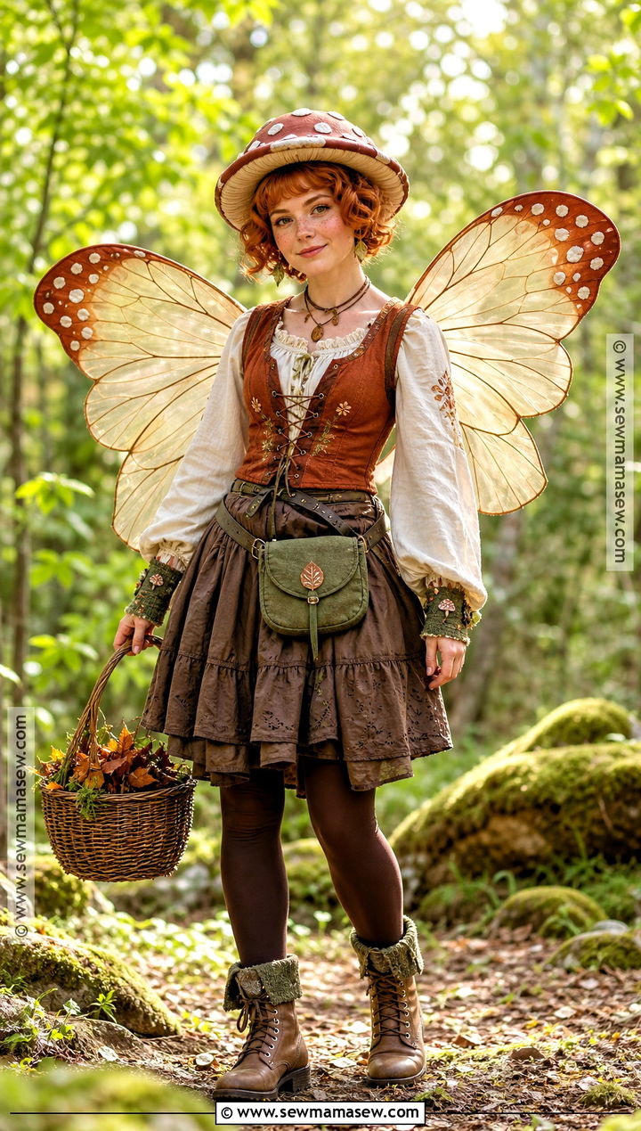 Mushroom Fairy Wings Cosplay - 30 Cosplay Wings Ideas