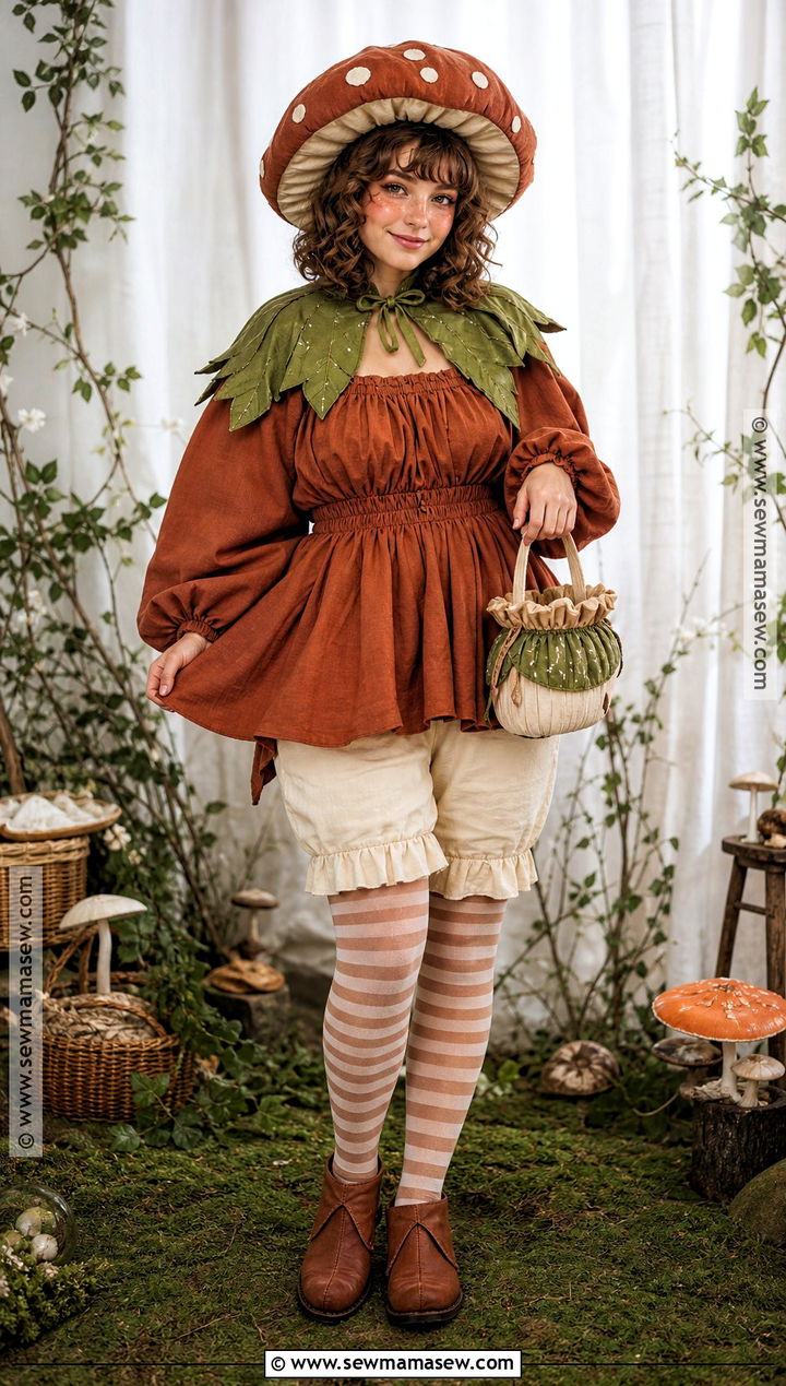 Mushroom Sprite Cosplay Sewing Pattern - 30 Cosplay Sewing Patterns Ideas