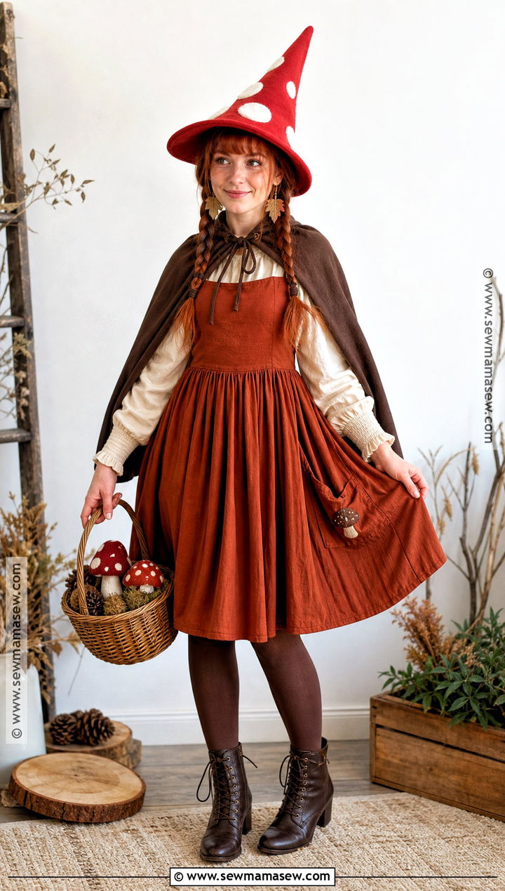Mushroom Witch Costume - 50 witch costume ideas