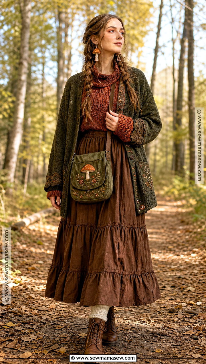 Mushroom Witch Outfit - 35 witch outfit ideas