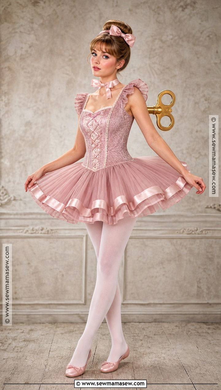 Music Box Ballerina Costume - 30 ballet halloween costumes