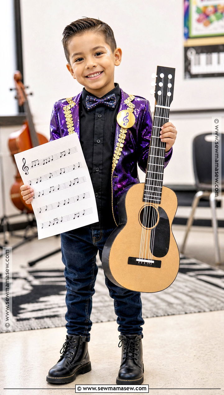 Musician Career Day Costume - 30 career day costumes for kids