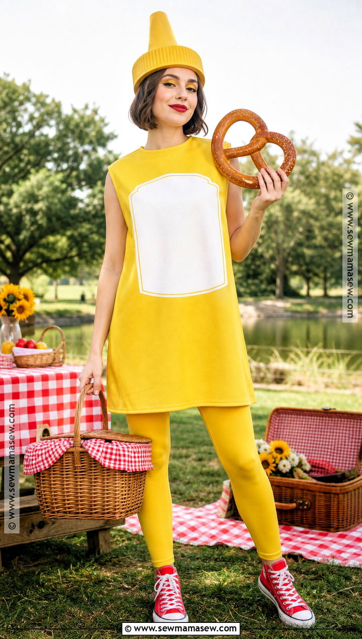 Mustard Bottle Yellow Costume - 30 Yellow Costume Ideas