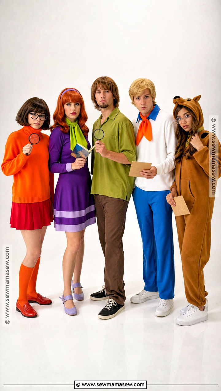 Mystery Solving Friends Group Costume - 50 halloween costume ideas