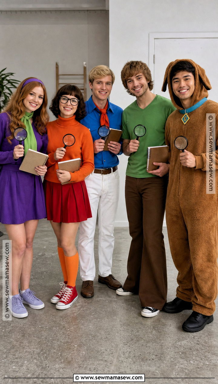 Mystery Solving Friends Group Costume - 30 Halloween Party Costume Ideas