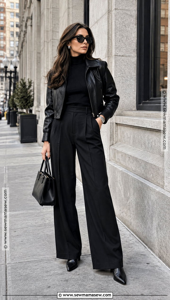 NYC Fall All Black Outfit - 25 nyc fall fashion ideas