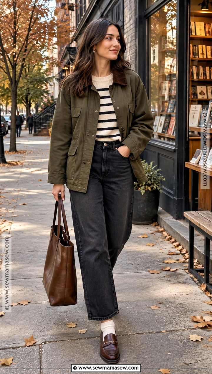 NYC Fall Barn Jacket Outfit - 15 fall style nyc ideas 2026