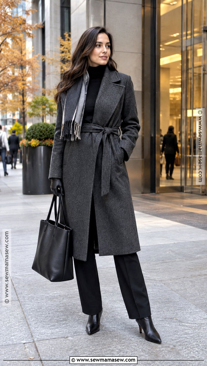 NYC Fall Belted Coat Outfit - 15 Fall 2026 Nyc Fashion Trends