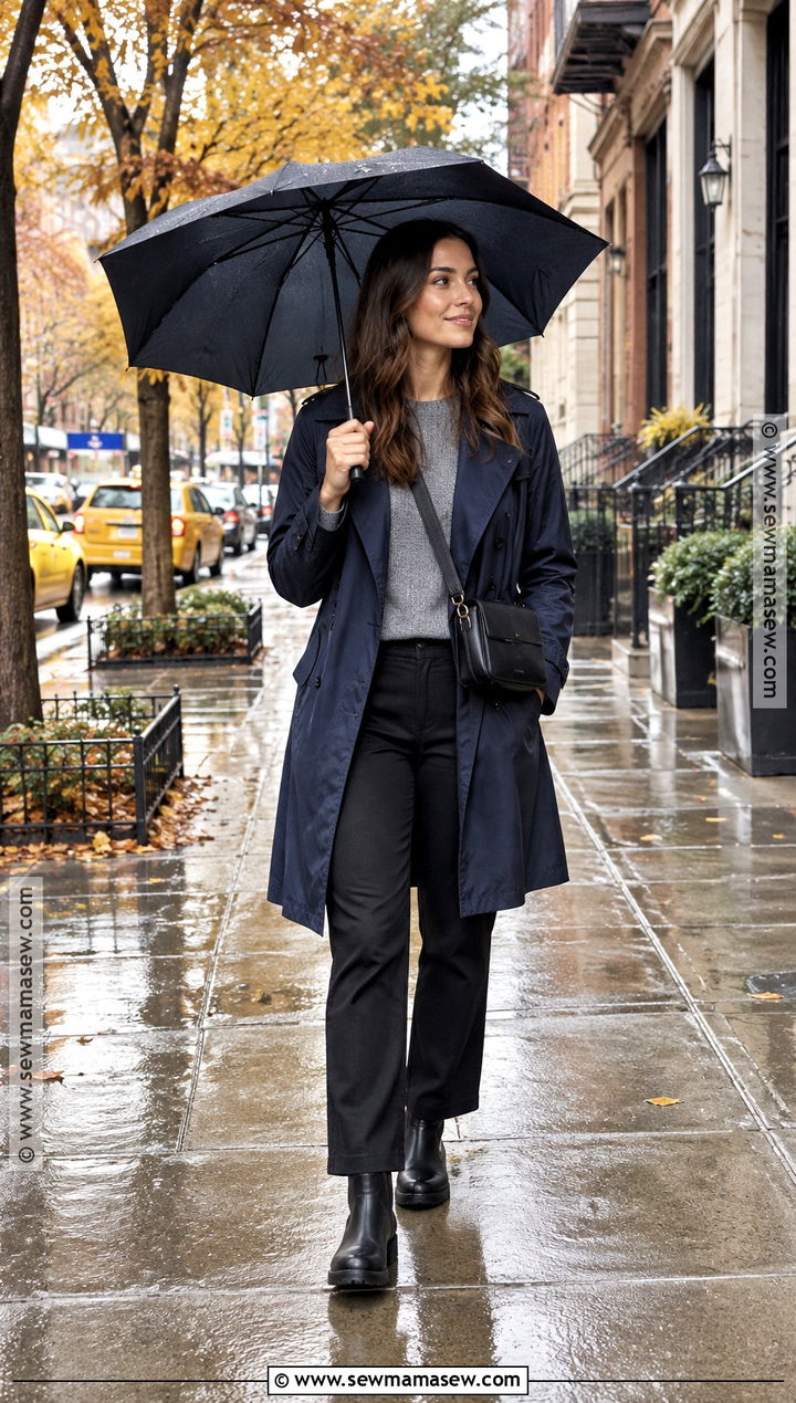 NYC Fall Rainy Day Outfit - 25 fall outfits nyc