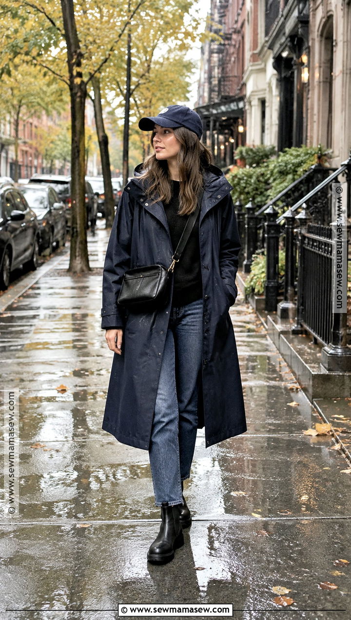 NYC Fall Rainy Day Outfit - 20 fall in nyc outfits