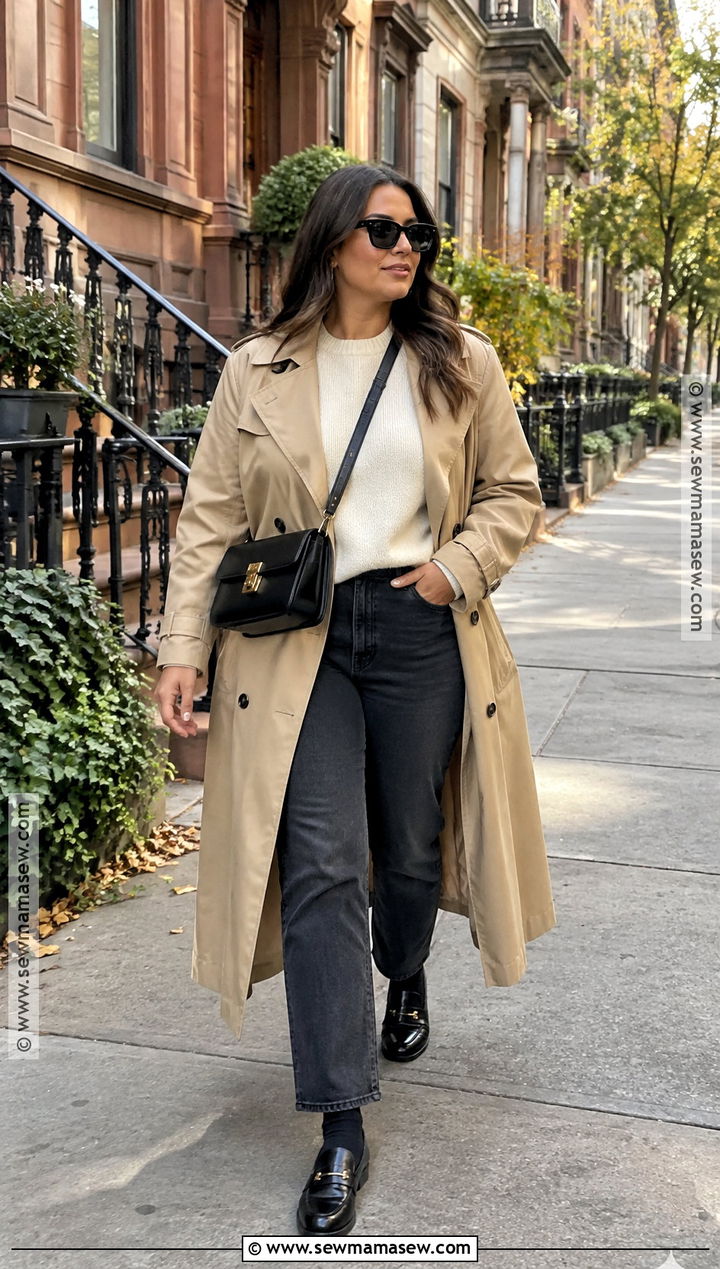 NYC Fall Trench Coat Outfit - 15 fall style nyc ideas 2026