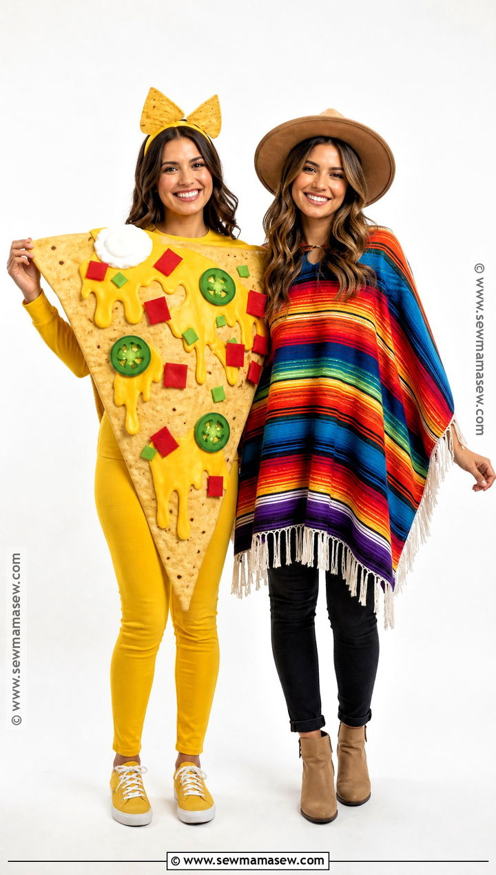 Nacho And Poncho Costume - 50 rhyme without reason costume ideas
