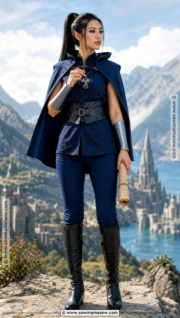 Namaari Costume With Blue Cape - 30 Disney Villain Costumes for Women