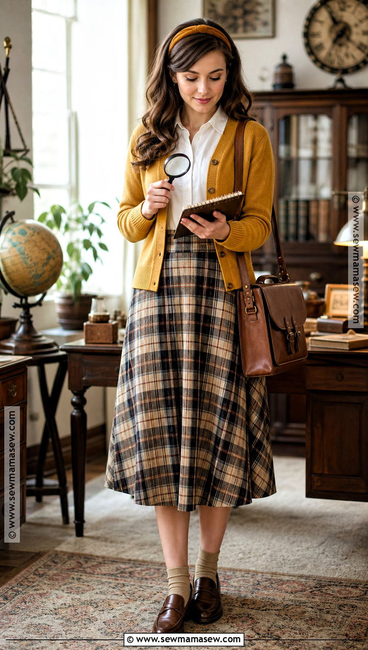 Nancy Drew Detective Costume - 30 costumes for brunettes
