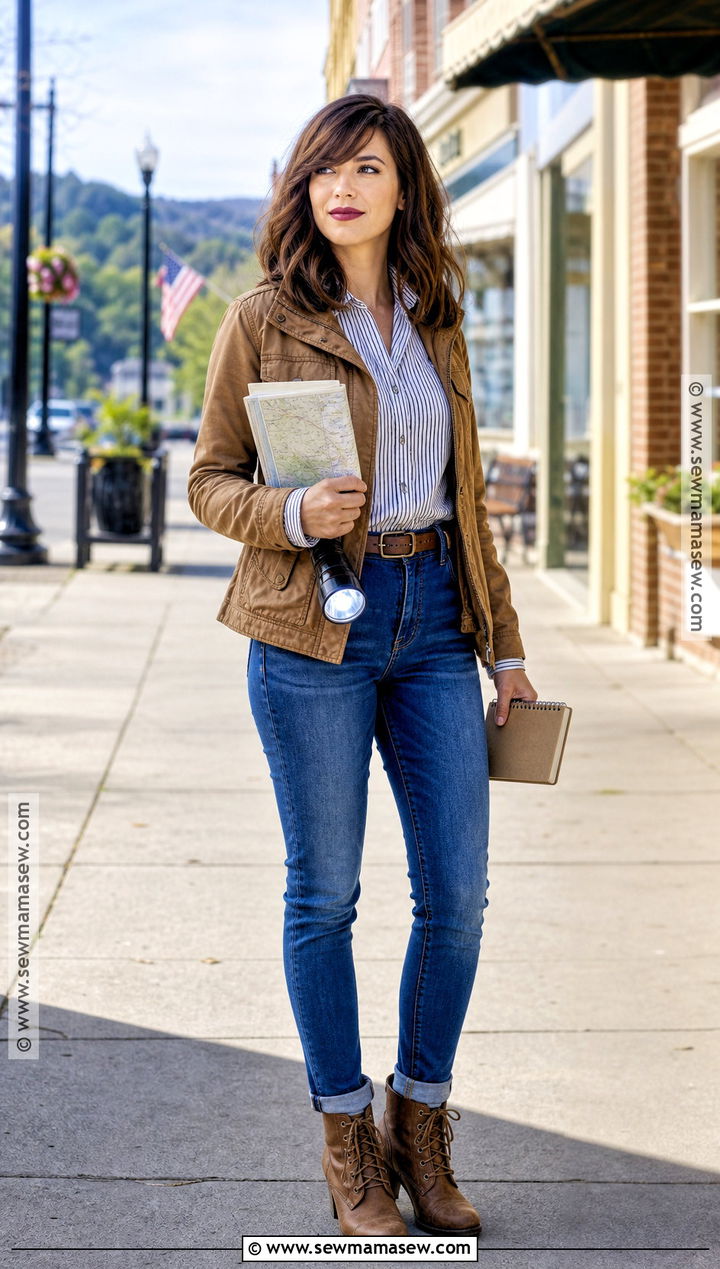 Nancy Field Jacket Cosplay - 30 stranger things cosplay ideas