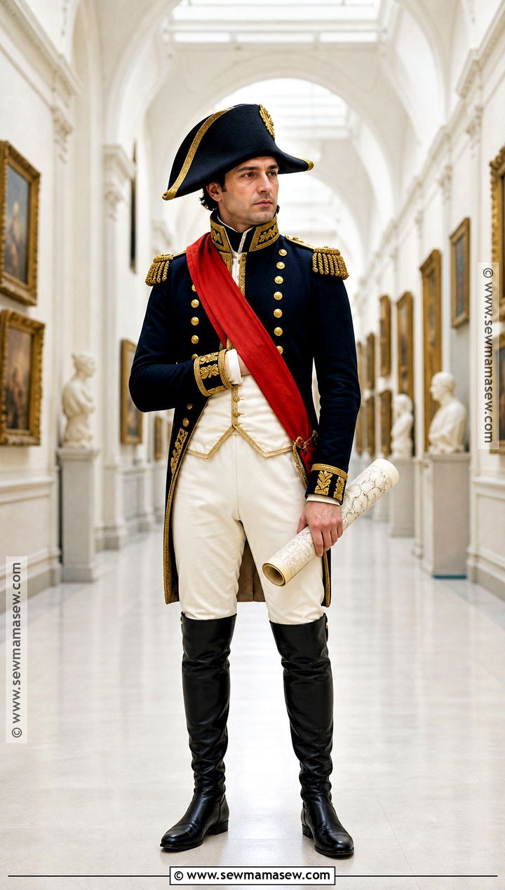 Napoleon Bonaparte Costume With Bicorne Hat - 30 historical figures costumes