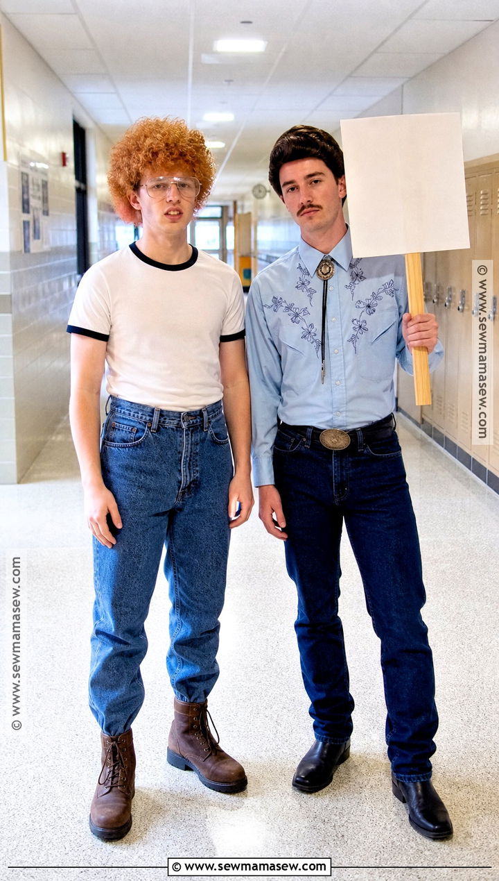 Napoleon Dynamite And Pedro Costume - 35 y2k costume ideas