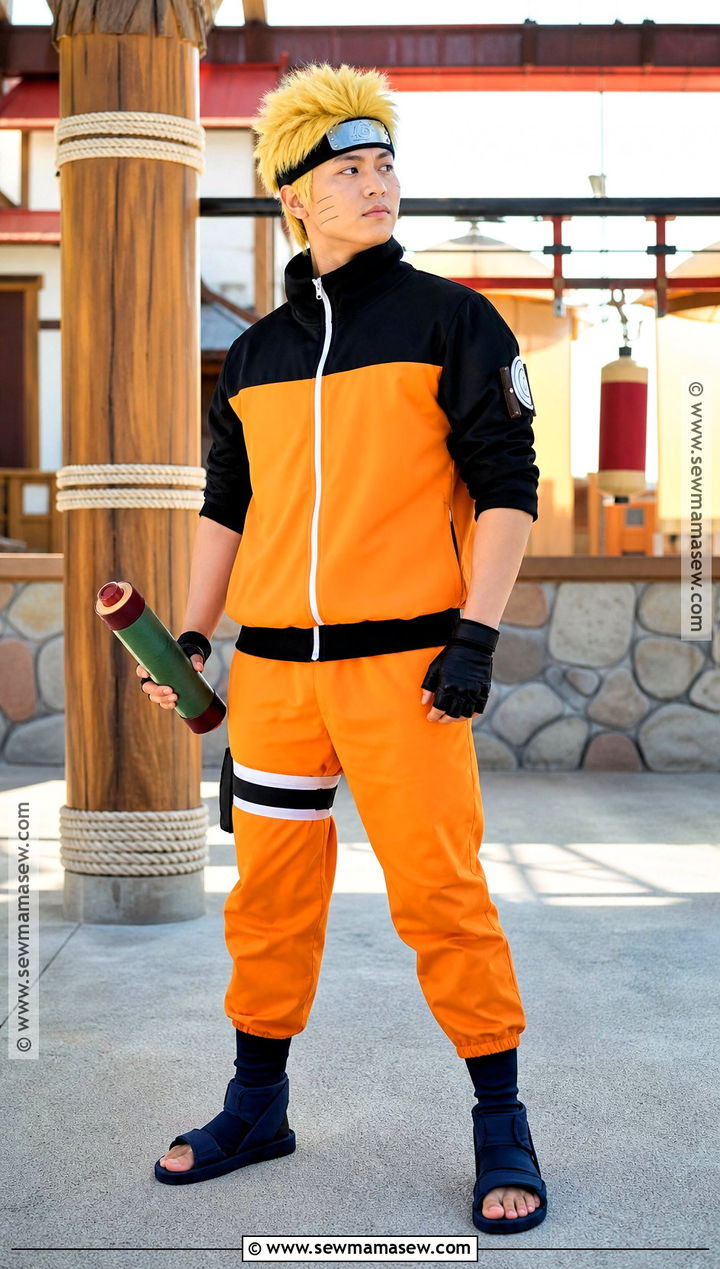 Naruto Anime Costume With Orange Jumpsuit - 35 anime costume ideas