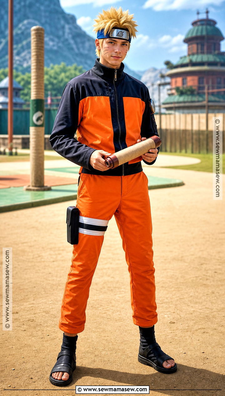 Naruto Costume With Orange Jumpsuit - 30 character costume ideas