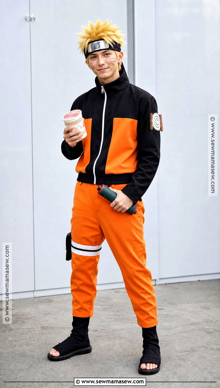 Naruto Uzumaki Cosplay With Orange Jumpsuit - 40 anime cosplay outfits