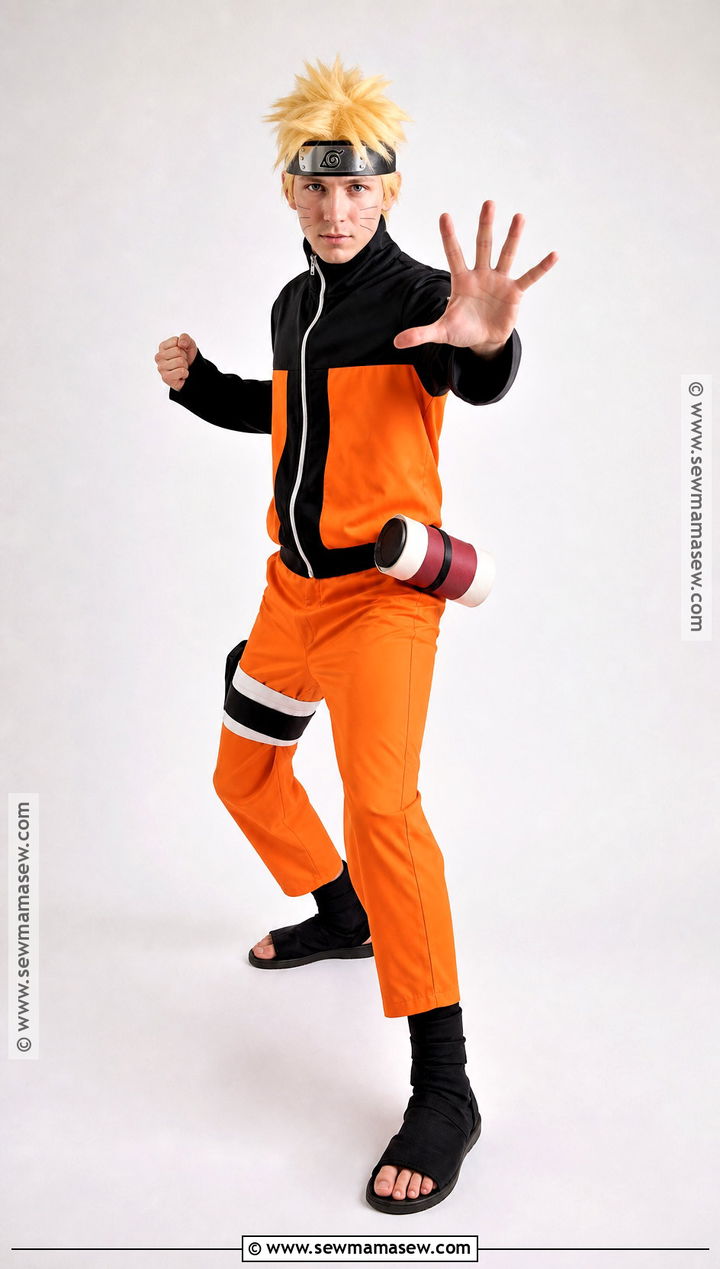 Naruto Uzumaki Cosplay With Orange Jumpsuit - 30 Men Cosplay Ideas