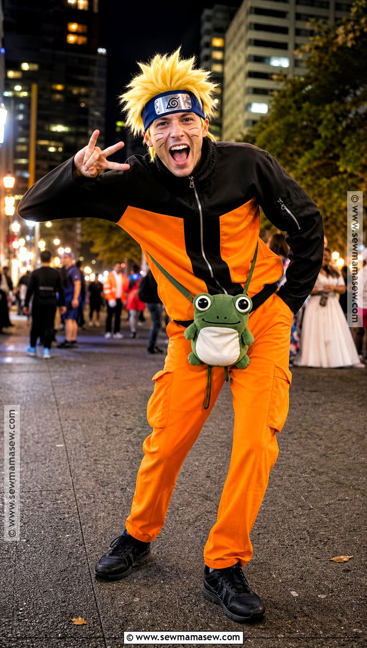 Naruto Uzumaki Halloween Costume - 30 halloween anime costume ideas