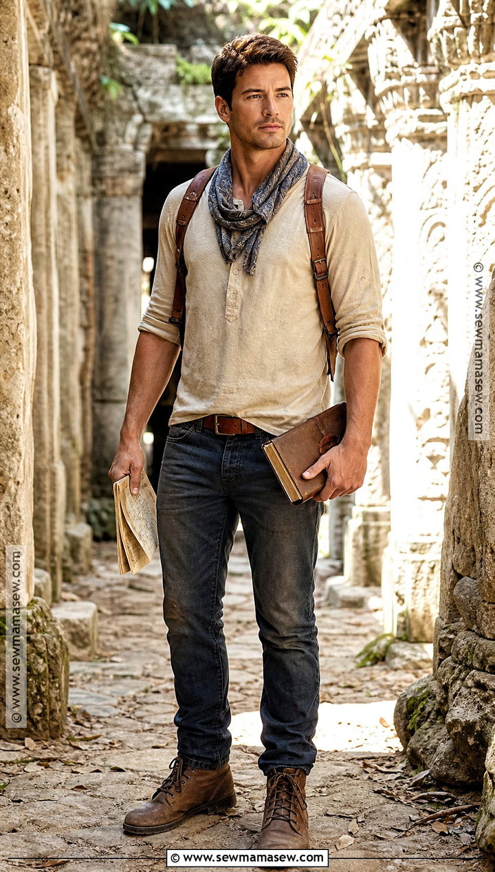 Nathan Drake Cosplay - 30 brown hair cosplay ideas
