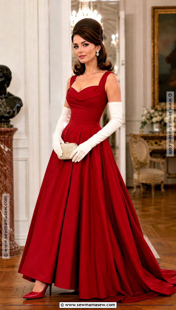 National Anthem Red Gown Costume - 40 lana del rey costume ideas