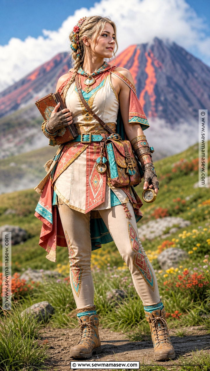 Natlan Adventurer Lumine Cosplay - 35 lumine cosplay ideas