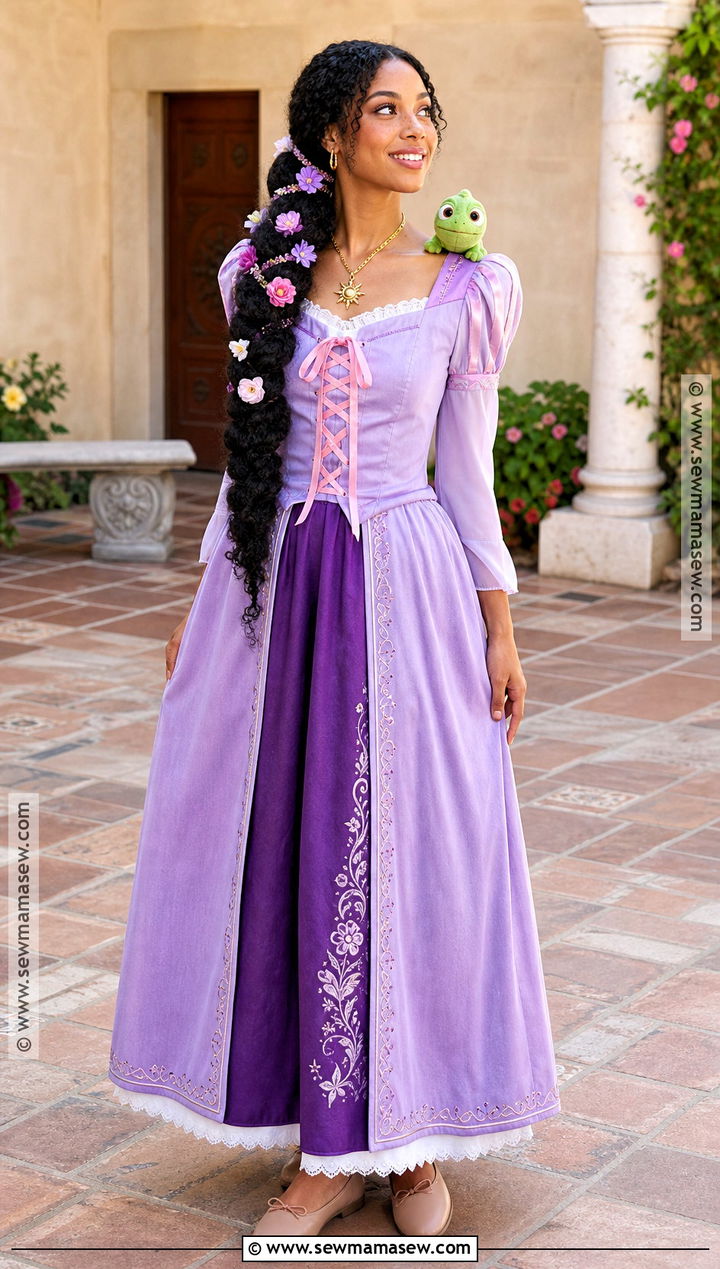 Natural Hair Rapunzel Costume - 30 tangled rapunzel costume ideas