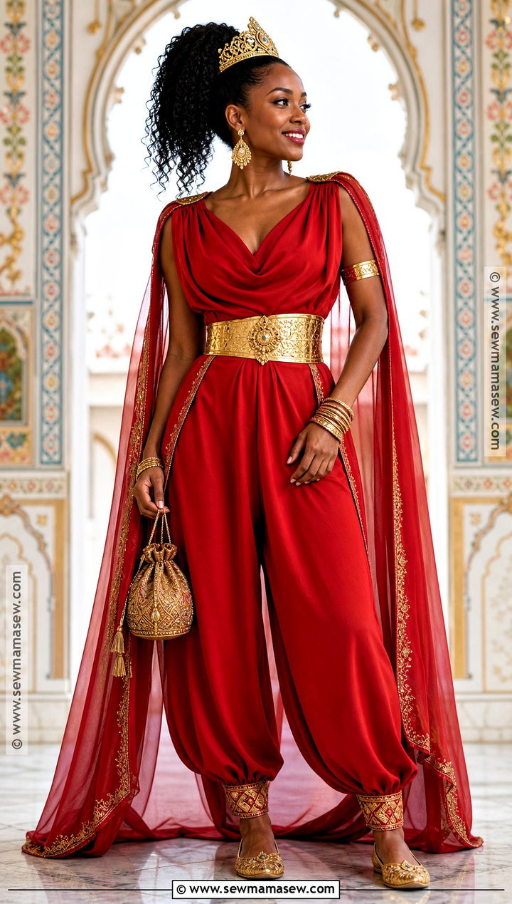 Natural Hair Red Jasmine Costume - 35 red jasmine costume ideas